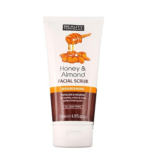 Beauty Formulas Honey & Almond Facial Scrub-12pcs-150ML