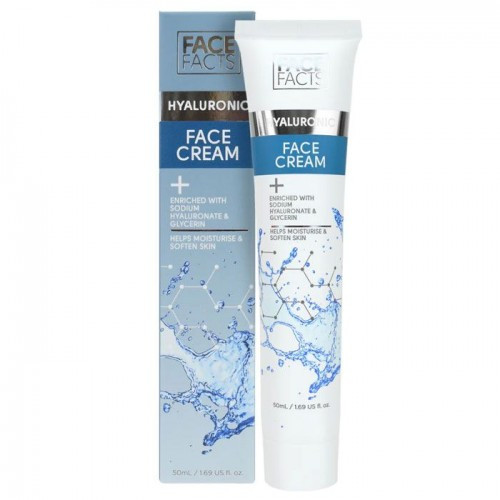 HYALURONIC FACE CREAM, FACEFACTS -12pcs- 50ML