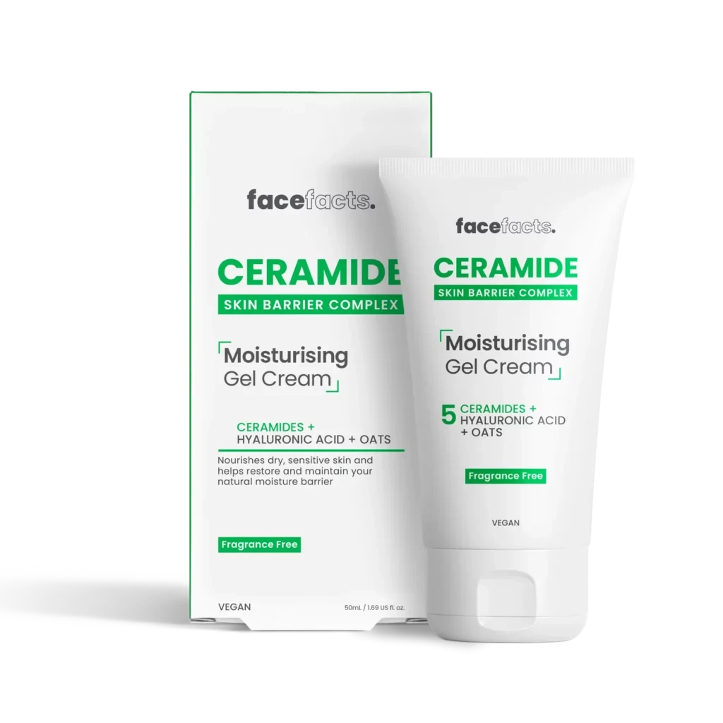 FaceFacts Ceramide Moisturising Gel Cream -12pcs-50ML