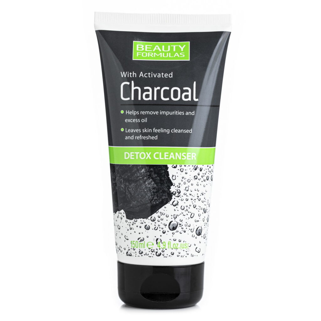 Beauty Formulas Charcoal Detox Cleanser-12pcs 150ml